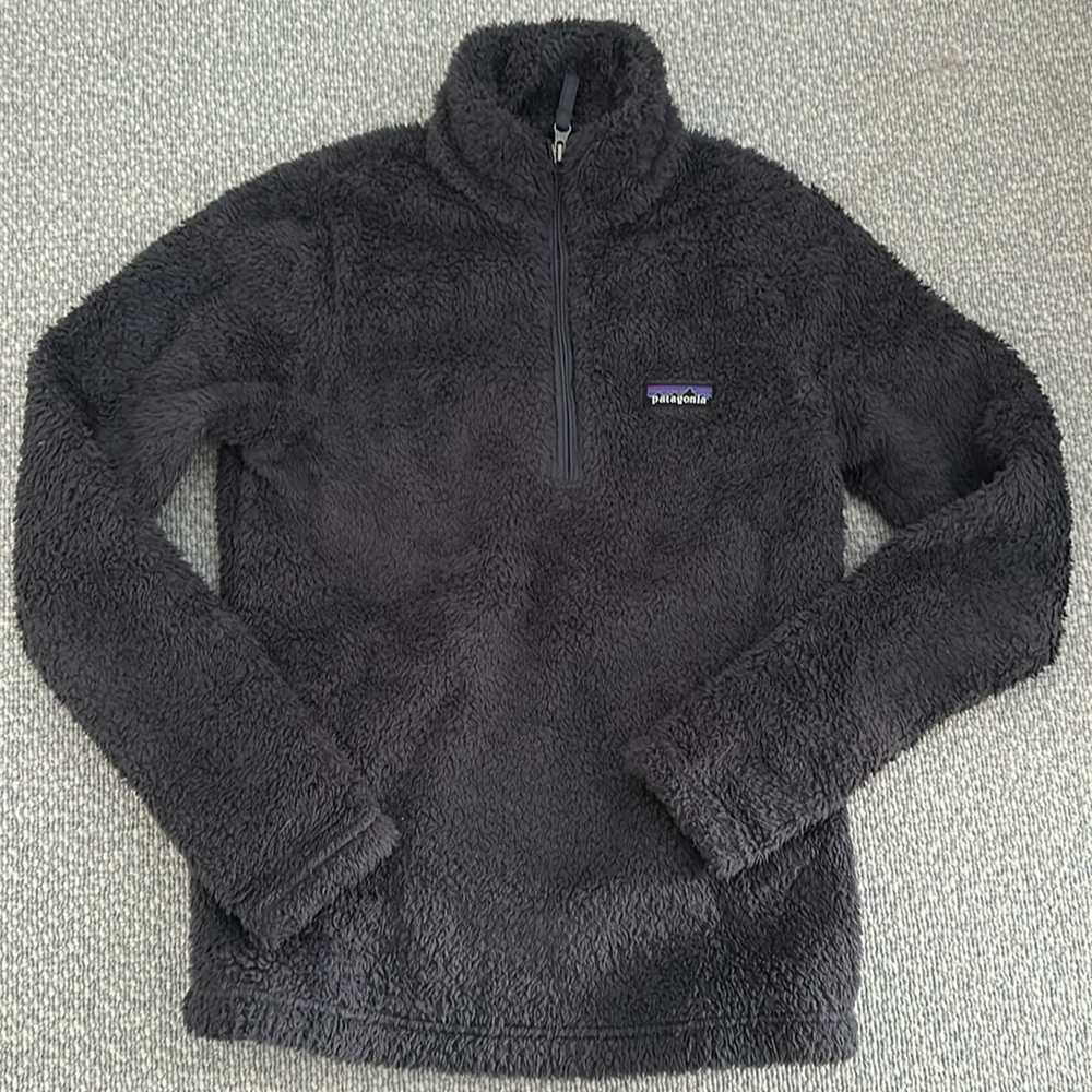 Patagonia women’s Better Sweater 1/4 zip - Sherpa gray